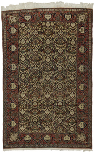 Kashan - Antique Tappeto Persiano 217x138