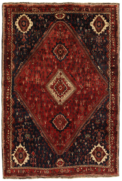 Qashqai - Shiraz Tappeto Persiano 275x186
