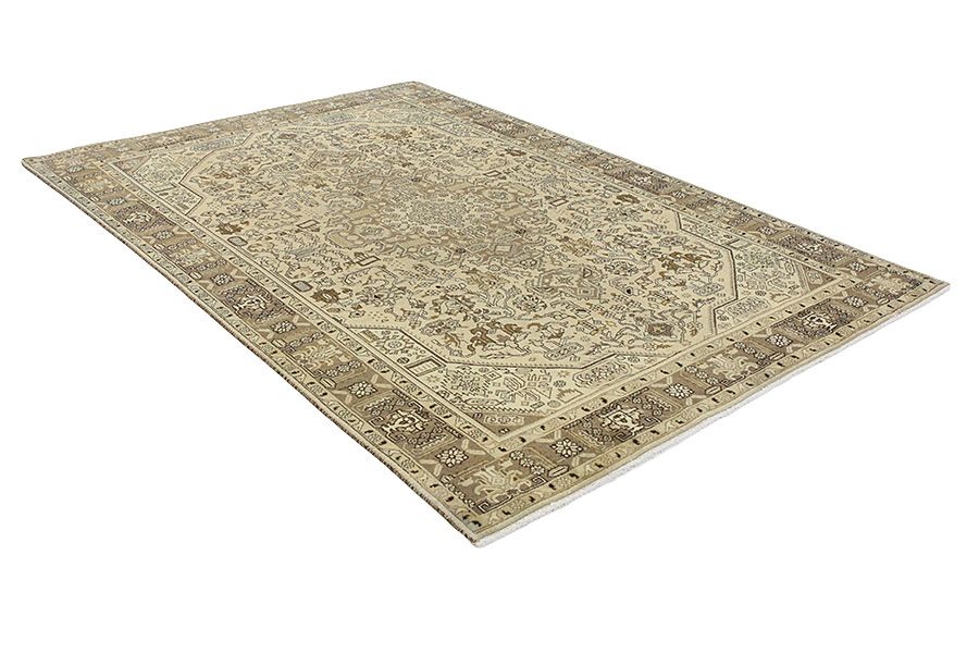 Tabriz - Patina Tappeto Persiano 290x205 - Immagine 1