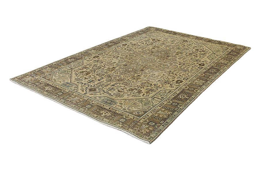 Tabriz - Patina Tappeto Persiano 290x205 - Immagine 2