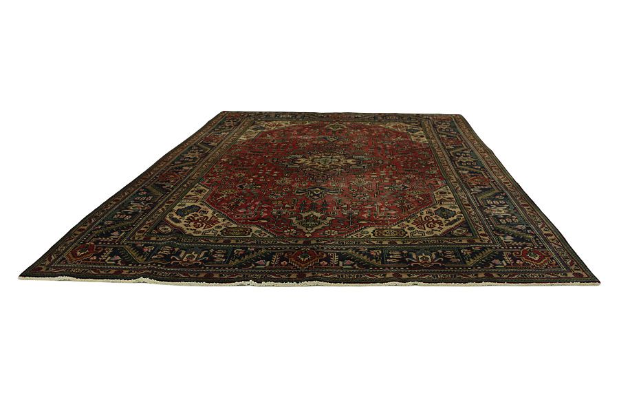 Tabriz - Patina Tappeto Persiano 344x250 - Immagine 3