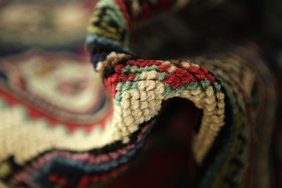 Tabriz - Patina Tappeto Persiano 344x250 - Immagine 7