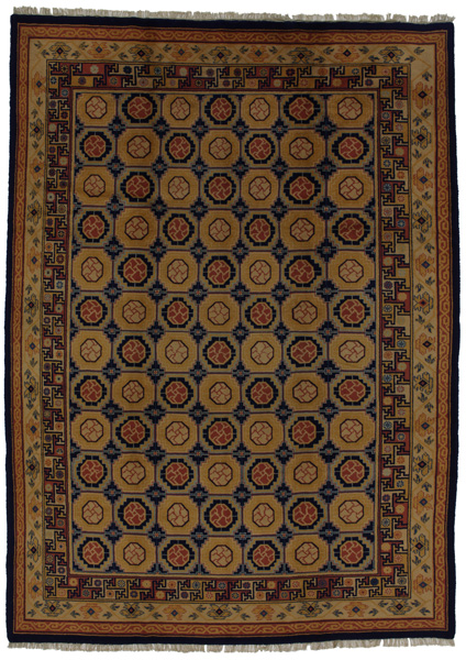 Khotan - Antique Tappeto Chinese 315x228