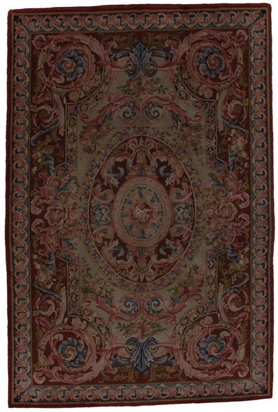 Aubusson - Antique French Carpet 300x200