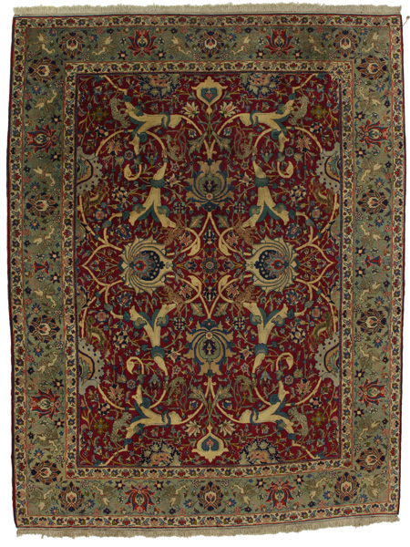 Tabriz - Antique Tappeto Persiano 290x220