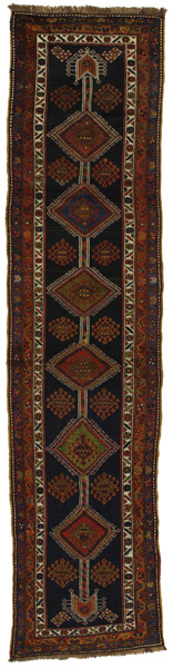 Qashqai - Antique Tappeto Persiano 405x99