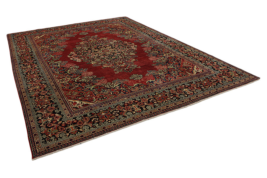 Sultanabad - Antique Tappeto Persiano 428x318 - Immagine 1