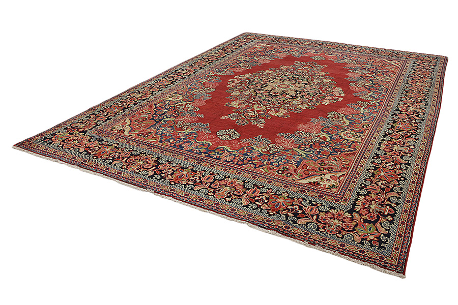 Sultanabad - Antique Tappeto Persiano 428x318 - Immagine 2