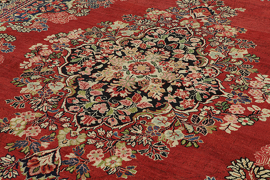 Sultanabad - Antique Tappeto Persiano 428x318 - Immagine 8