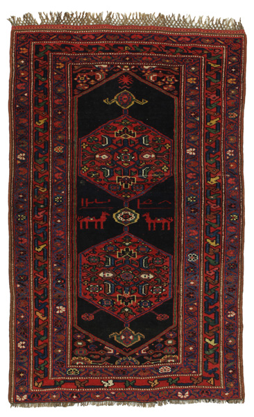 Qashqai - Antique Tappeto Persiano 203x127