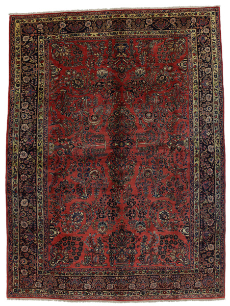 Sarouk - Antique Tappeto Persiano 350x265