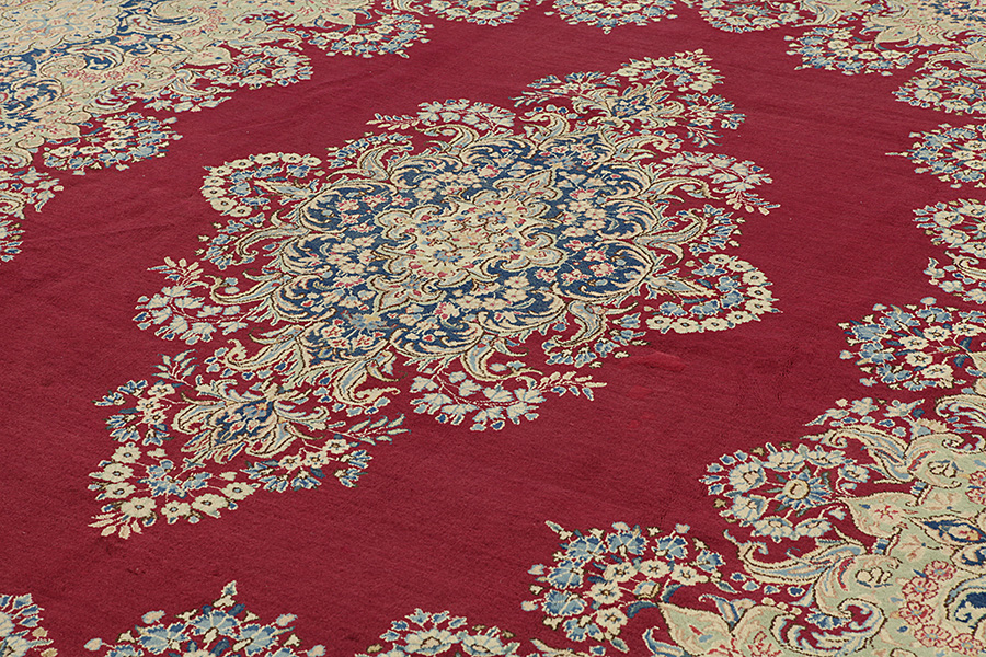 Kirman - Lavar Tappeto Persiano 377x278 - Immagine 8