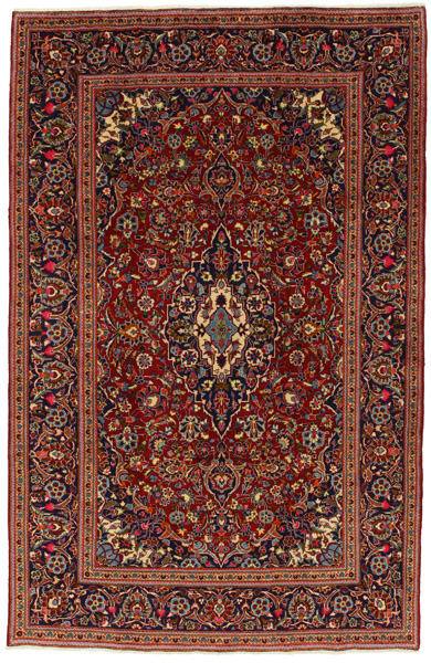 Kashan Tappeto Persiano 302x194