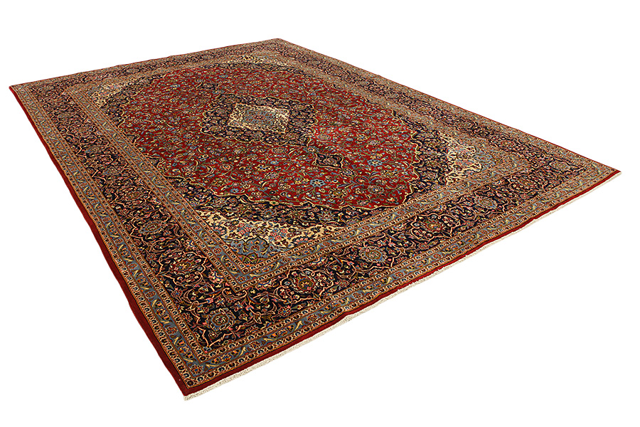 Kashan Tappeto Persiano 398x301 - Immagine 1