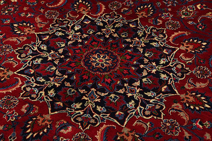 Jozan - Sarouk Tappeto Persiano 298x293 - Immagine 8