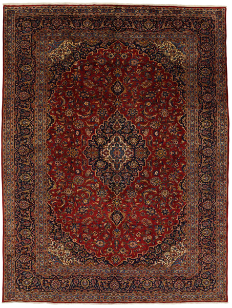 Kashan Tappeto Persiano 387x292