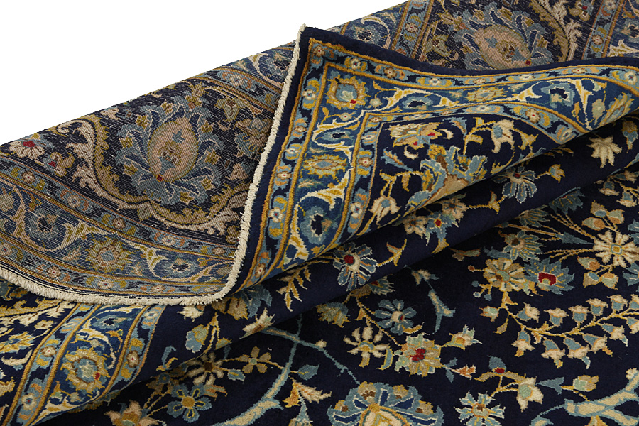 Kashan Tappeto Persiano 381x280 - Immagine 5