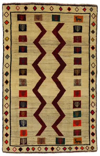 Gabbeh - Qashqai Tappeto Persiano 190x122
