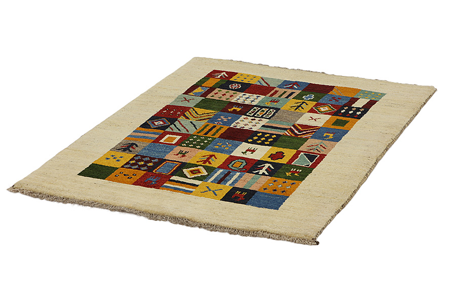 Gabbeh - Bakhtiari Tappeto Persiano 153x109 - Immagine 2