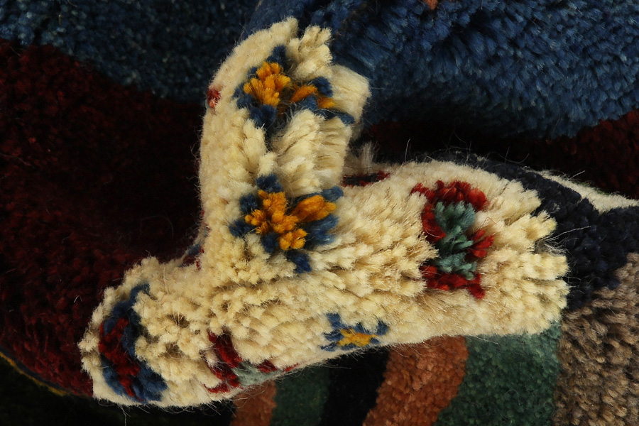 Gabbeh - Bakhtiari Tappeto Persiano 153x109 - Immagine 6