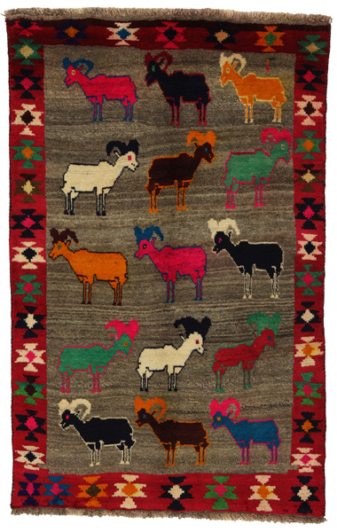 Gabbeh - Qashqai Tappeto Persiano 170x108