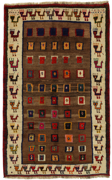 Gabbeh - Bakhtiari Tappeto Persiano 200x124