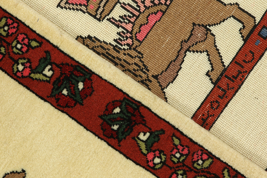 Kashkooli - Gabbeh Tappeto Persiano 58x90 - Immagine 4