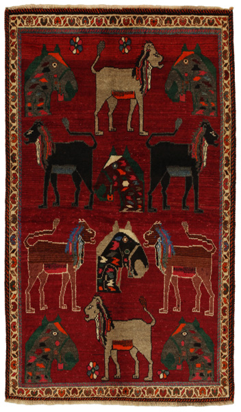 Gabbeh - Qashqai Tappeto Persiano 177x103