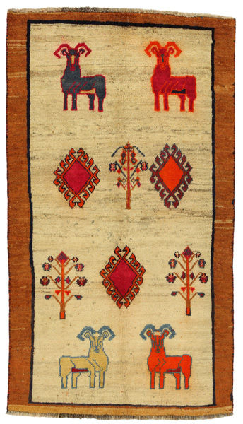 Gabbeh - Qashqai Tappeto Persiano 173x99