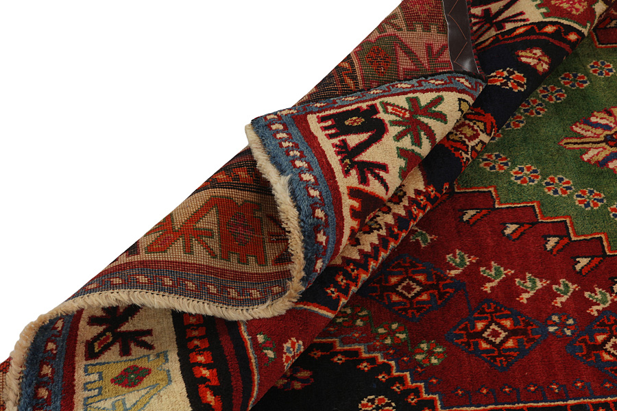 Qashqai - Shiraz Tappeto Persiano 252x157 - Immagine 4