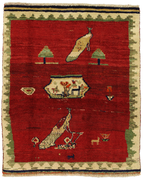 Gabbeh - Qashqai Tappeto Persiano 145x116