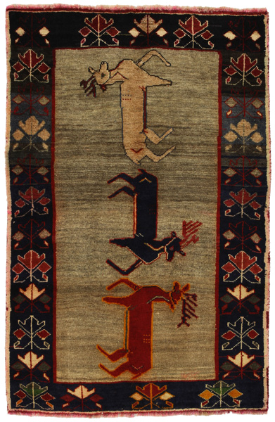 Gabbeh - Qashqai Tappeto Persiano 157x101