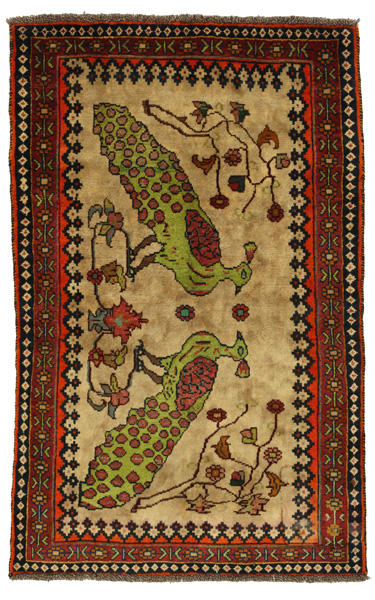 Gabbeh - Qashqai Tappeto Persiano 164x103