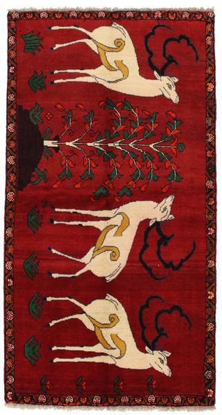 Gabbeh - Qashqai Tappeto Persiano 199x105