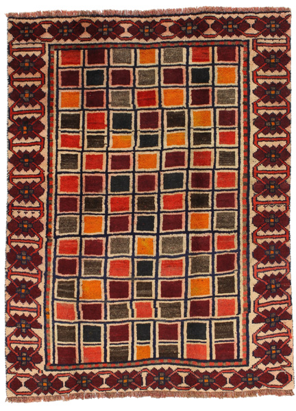 Gabbeh - Bakhtiari Tappeto Persiano 187x140