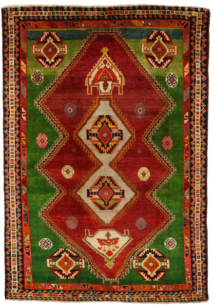 Qashqai - Gabbeh Tappeto Persiano 225x156