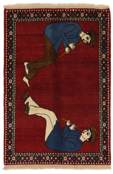 Gabbeh - Qashqai Tappeto Persiano 150x100