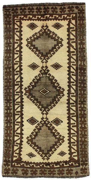 Gabbeh - Qashqai Tappeto Persiano 203x103