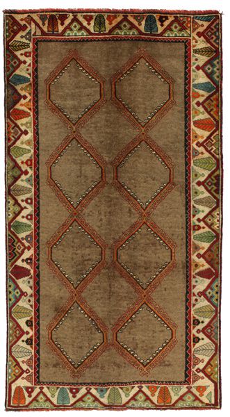 Gabbeh - Qashqai Tappeto Persiano 212x115