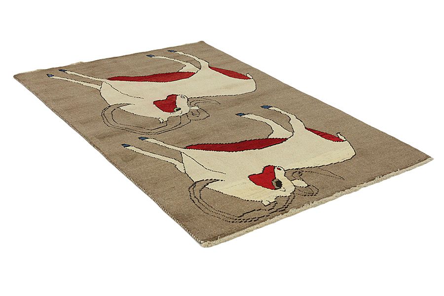 Gabbeh - Qashqai Tappeto Persiano 210x148 - Immagine 1