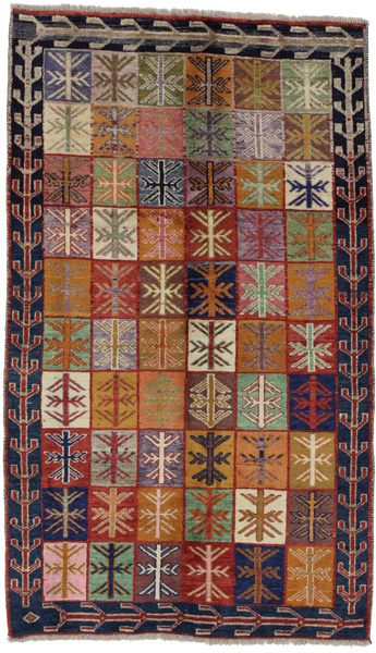Gabbeh - Bakhtiari Tappeto Persiano 212x126