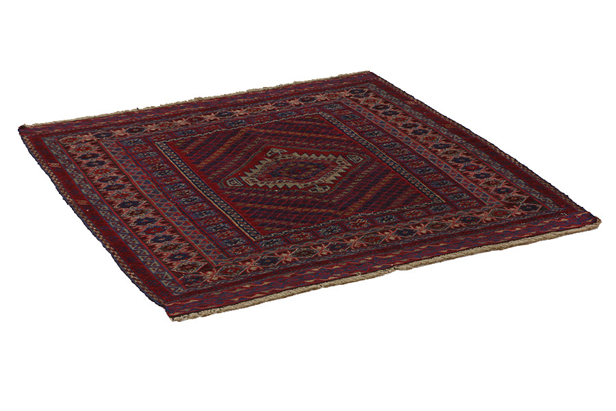 Tappeto - Kilim - Turkaman 120x120 - Immagine 1