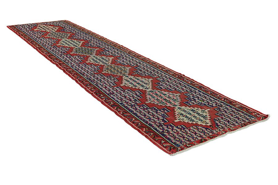 Kilim - Senneh 365x86 - Immagine 1