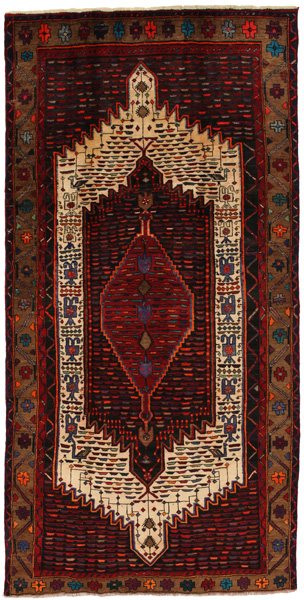 Senneh - Kurdi Tappeto Persiano 296x148