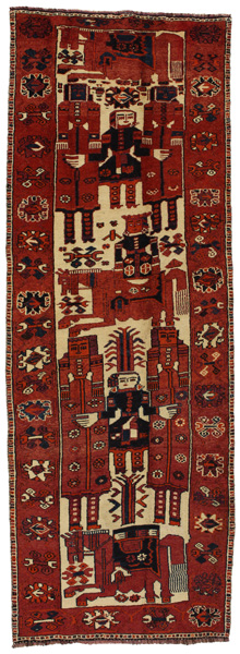 Bakhtiari - Qashqai Tappeto Persiano 377x132