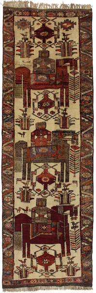 Bakhtiari - Qashqai Tappeto Persiano 387x124