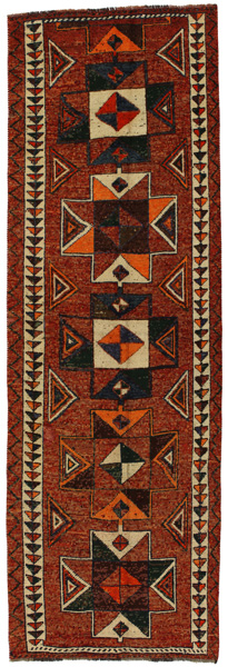 Bakhtiari - Qashqai Tappeto Persiano 398x130