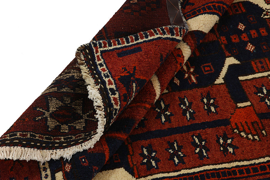 Bakhtiari - Lori Tappeto Persiano 427x141 - Immagine 4