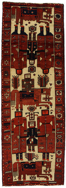 Bakhtiari - Qashqai Tappeto Persiano 422x143