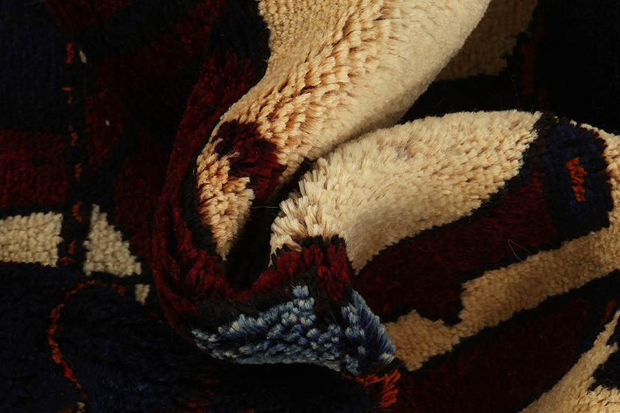 Bakhtiari - Qashqai Tappeto Persiano 400x140 - Immagine 6